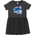 thumbnail image 3 of Inktastic Cute Whale Shark Girls Toddler Dress, 3 of 5