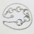 thumbnail image 2 of Cinturón de Cadena de cuerpo de mujer Colcomx Moda Cadena de la cintura Plata, 2 of 6
