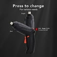 thumbnail image 3 of Ensemble de Perceuse Électrique, Ensemble de Perceuse Sans Fil Connecteur USB Rechargeable Dissipation de Chaleur avec Embouts de Perceuse pour Atelier de Travail, 3 of 8