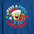 thumbnail image 3 of SpongeBob SquarePants - Have A Swell Christmas - Men's Long Sleeve T-Shirt, 3 of 6