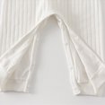 thumbnail image 6 of TOWED22 Toddler Boys Girls Pajamas 2 Pieces Long Sleeve Top and Pants Set Cotton Print Pjs Sleepwear Jammies Fall Winter 3 6 9 12 18 24 Months 2 3 4 5 6 7 8 9 Years(White,6-9 M), 6 of 6