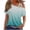 Light Blue, variant on Off the Shoulder Tops for Women Summer Trendy Cross One Shoulder Floral Short Sleeve Shirts Casual Tunic Blouses (XL, Light Blue 1)