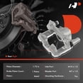 thumbnail image 2 of A-Premium Disc Brake Caliper Assembly with Bracket Compatible with Lexus GS350 GS430 GS450h GS460 IS250 IS350 2006-2013 Rear Passenger Side, 2 of 9