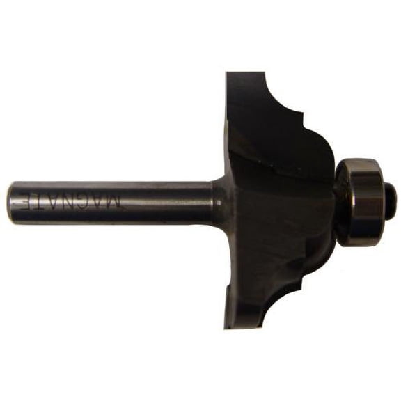 Magnate 3403 Classic Router Bit - 7/32" Radius, 5/8" Cutting Length, 1/4" Shank Diameter, 1-1/4" Shank Length, 1-1/2" Overall Diameter
