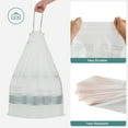 thumbnail image 6 of 180Pcs 8 Gallon Kitchen Drawstring Garbage Bags for Trash Cans 8 or 16 Gallon Dual Trash Cans 4 Pack 180Pcs Trash Bags White, 6 of 8