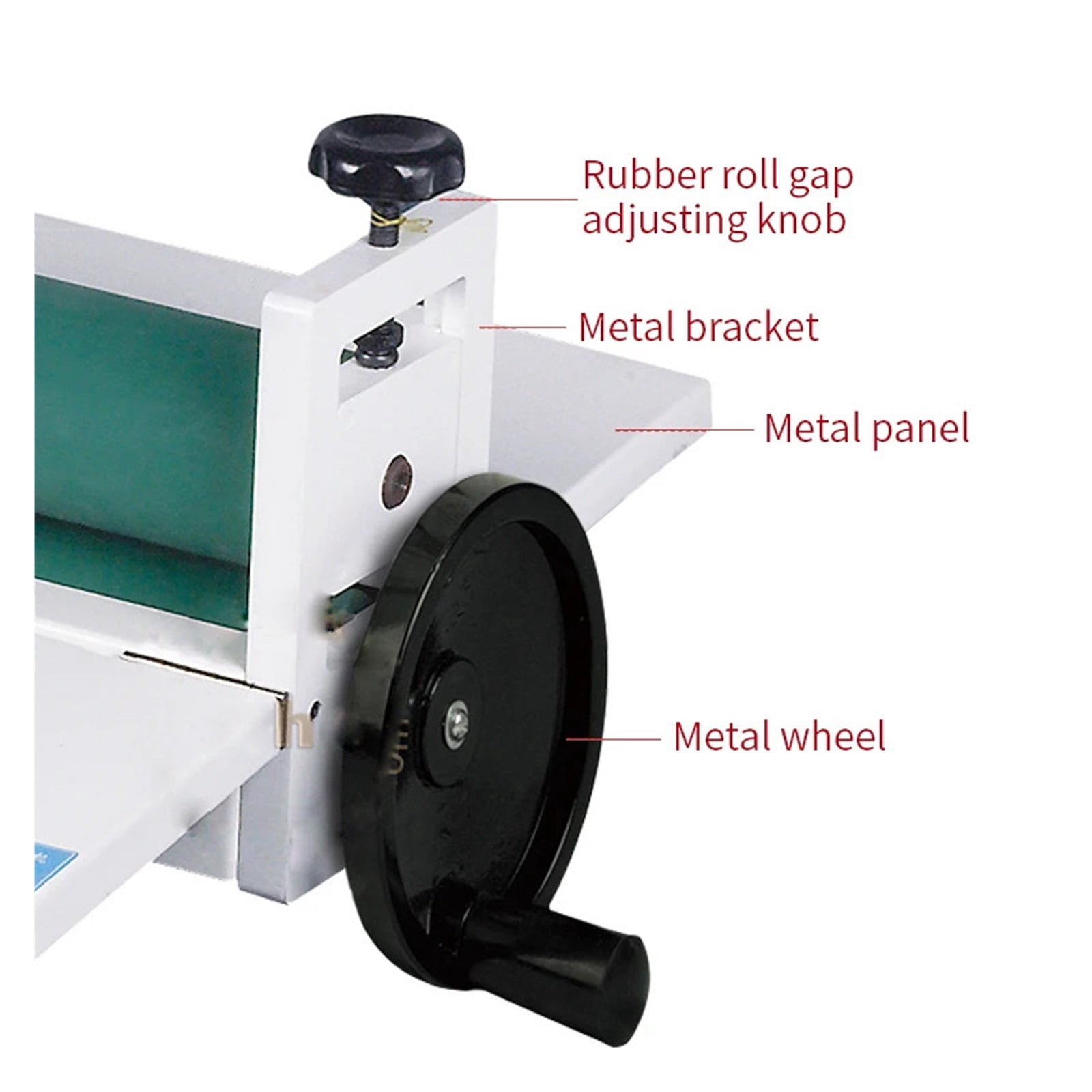 QH-L28 75cm Width Cold Roll Laminator Cold Lamination Film Laminating Machine Plasticizer Fits Poster Painting A3 A4 Paper 1pc