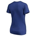 thumbnail image 3 of Women's Royal New York Giants Arriba V-Neck T-Shirt, 3 of 3