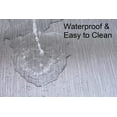 thumbnail image 4 of PVC Placemats Set of 8 for Dining Table Coffee Table Kitchen Mats Heat Resistant Anti Skid Washable Easy to Clean Woven Vinyl Placemats in Reusable Pouch 18â€x12â€, 4 of 8