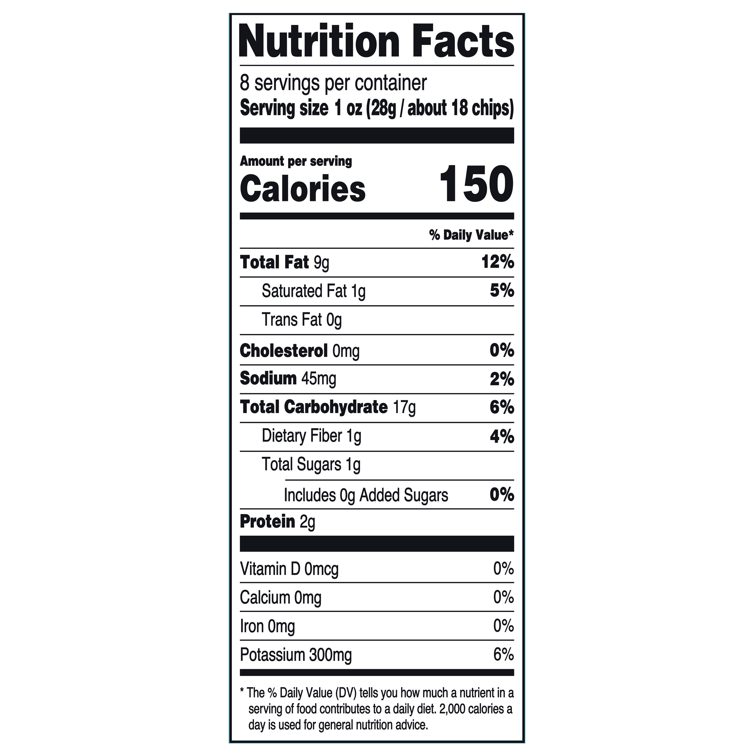 Great Value Kettle Cooked Lightly Salted Potato Chips, 8 oz