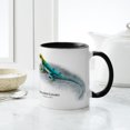 thumbnail image 6 of CafePress - Collared Lizard Mug - 11 oz Ceramic Mug - Novelty Coffee Tea Cup, 6 of 6