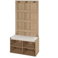 thumbnail image 2 of Twin Star Home 35" Hall Tree with Cushioned Bench, 2 of 7