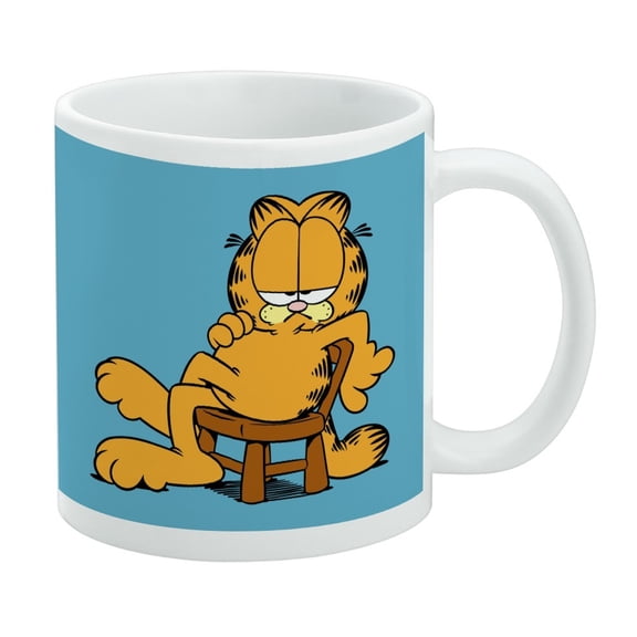 Garfield Ask Me If I Care White Mug
