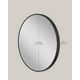 thumbnail image 4 of Espejo de Baño SONGMICS Redondo 60 cm Marco Metálico Negro, 4 of 8