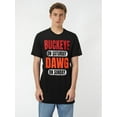 thumbnail image 1 of Graphic Playera, HombreBuckeye On Saturday Dawg On Sunday Cleveland Ohio Gift Funny T Shirt Men2024 Summer Printed Pattern Men's Sports Black Casual Wear Sports Tops Short Sleeve T-Shirt220g Tee For, 1 of 7