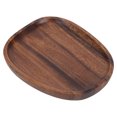 thumbnail image 2 of Lightweight Unique Design Wood Plate Durable And Strong Serving Tray Restaurant For Home 16x13cm, 2 of 8