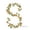 Beige, variant on COM1950s Artificial Rose Vine, Faux Rose Garland for Outdoor Courtyard and Home Hanging Arrangement, Wedding Arch Decor
