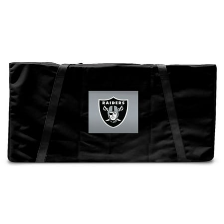 UPC: 0193547768394 | Las Vegas Raiders Regulation Cornhole Carrying Case