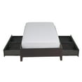 thumbnail image 5 of Modus Nevis King Solid Wood Platform Storage Bed in Espresso, 5 of 15