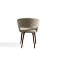 thumbnail image 5 of Ottomanson Palermos Mid Century Modern Easy Assembled Kitchen Dining Chair, Camel, Set of 2, 5 of 5