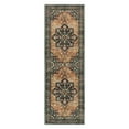 thumbnail image 2 of Vaukki 2'x6' Washable Runner Rug Non Slip Bohemian Rugs for Hallway Kitchen Entryway Laundry Room, Brown, 2 of 8