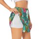 thumbnail image 1 of Balery Pineapple Pantalones cortos deportivos para mujer con forro y dos bolsillos, elásticos, para entrenamiento, gimnasio, yoga-Large, 1 of 7