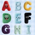 thumbnail image 3 of 26PCS Alphabet Plush Toys Set, Cute A-Z Letter Plush Dolls for Kids, Soft Educational ABC Stuffed Toys for Preschool Learning, Classroom Teaching & Baby Gifts, 3 of 5