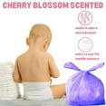 thumbnail image 5 of Disposable Diaper Bags (600 ct.) Cherry Blossom Scented Easy Tie Handles Scented Bulk Diaper Sacks Disposable Dog Cat Waste Bags (Cherry Blossom, 600 Bags), 5 of 8