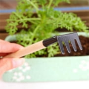 OAVQHLG3B Mini Garden Tool Set,3 Piece Gardening Hand Tools Includes Hand Shovel, Transplant Shovel, Cultivator Hand Rake, Fairy Garden Plant Care