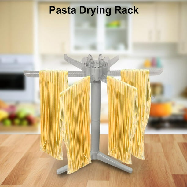 Horypt Kitchen Pasta Drying Rack Folding Spaghetti Drying Rack Noodle
