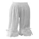 thumbnail image 5 of Pantalones cortos bombachos para mujer, pantalones cortos de calabaza con dobladillo de encaje, lencería victoriana para mujer XL, 5 of 9
