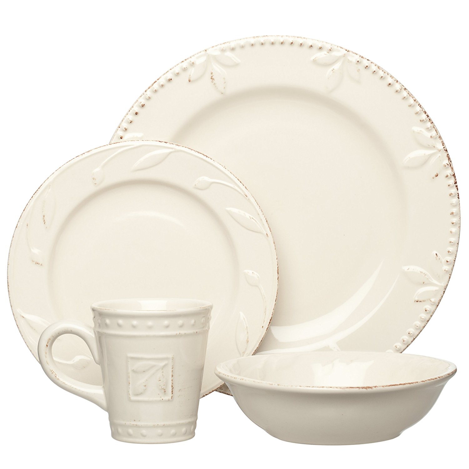 ivory dinnerware sets