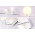 thumbnail image 3 of FSLiving Modern Fashion Style Hardwired Two Little Men to Hug Wall Lamp E26 Lamp Holder White Metal Wall Light Fixture for Children's Room Loft Dorm Bedroom Restaurant Bulb Not Included - 1 Light, 3 of 7