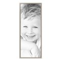 thumbnail image 2 of ArtToFrames 16" x 41" Silver Square with Beads Picture Frame, 16x41 inch Silver Wood Poster Frame (WOM-5286),  Pack, 2 of 8