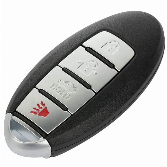 ECCPP Replacement fit for Uncut Keyless Entry Remote Key Fob 2007 2008 2009 2010 2011 2012 for Jaguar XF XFR XK XKR FCC ADP12514701S (Pack of 1)