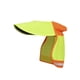 thumbnail image 3 of Pantalla para casco con banda reflectante, protector de cuello refrescante para verano para mujer Verde, 3 of 9