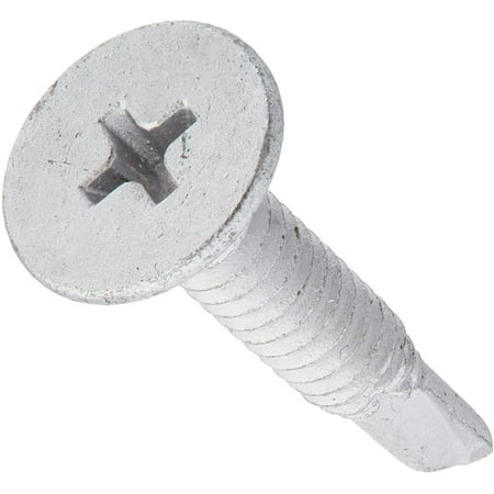 

560661 10-24-Inch x 1-Inch Wafer Head Phillips Self Drilling Screw 100-Pack