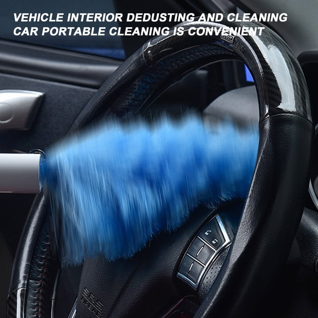 Sentmoon Electric-removing Duster Retractable 360-degree Rotating Adsorption-removing Chicken Feather Duster Automatic Cleaner Silent Charging Deals of the Day Clearance Prime