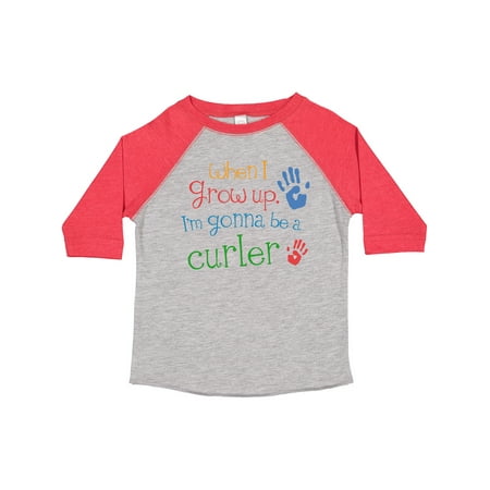 

Inktastic Future Curler Kids Curling Gift Toddler Boy or Toddler Girl T-Shirt