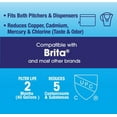 thumbnail image 3 of Great Value Replacement Pitcher Filter, Chlorine, Cadmium, Copper, Mercury, Zinc 3 Pack, 3 of 5