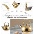 thumbnail image 6 of Cabilock Stove Top Whistling Tea Kettle, 2.5L Stainless Steel Gold Teapot with Cool Touch Handle, Whistling Feature, 6 of 10