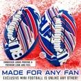thumbnail image 2 of NFL Buffalo Bills Football - Youth Mini Football - 8.5" Football- SPACELACE Easy Grip Texture- Perfect for Kids !, 2 of 7