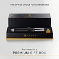 thumbnail image 5 of Cross Classic Century Black Lacquer Ballpoint Pen & 0.7mm Pencil with Chrome Appointments, 5 of 8