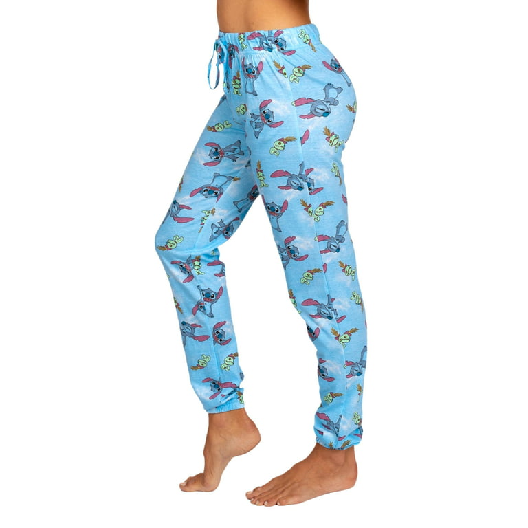 Disney Lilo And Stitch Womens Pajama Pants Lounge Jogger, Stitch & Scrump,  Size: 2X