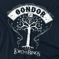 thumbnail image 3 of Lord Of The Rings Tree Of Gondor Kids T Shirt (Medium) for Youth Toddler Boys and Girls, Navy, 3 of 5