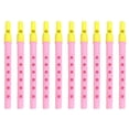 thumbnail image 1 of Shisuyan 10pcs Plastic Flute 6-hole Clarinet for Children Beginner Random Color, 1 of 9