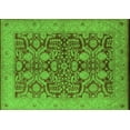 thumbnail image 1 of Ahgly Company Indoor Rectangle Oriental Green Industrial Area Rugs, 7' x 9', 1 of 4