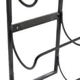thumbnail image 4 of DecMode 6" x 25" Black Metal 5 Bottle Wall Wine Rack, 1-Piece, 4 of 8