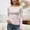 White, variant on MAIHAN Womens Polo Shirts Short Sleeve Summer Tops 2026 Spring Trendy Casual Graphic Shirts Summer T Shirt Crew Neck T Shirts for Women