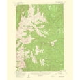 thumbnail image 2 of USGS 26x30 Black Ornate Wood Framed with Double Matting Museum Art Print Titled - Cornucopia Oregon Quad - USGS 1961, 2 of 4