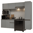 thumbnail image 2 of Cocina Integral Completa Modular Madesa Nice 240cm Gris 10, 2 of 10